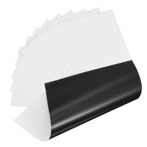 FUNOMOCYA 10 Blatt Magnetisches Bedruckbares Papier Flexible Magnetische Fotopapierblätter Kompatibel mit Standarddruckern Zuschneidbar Stabile Haftung für Bilder Etiketten Poster FUNOMOCYA 10 Blatt Magnetisches Bedruckbares Papier Flexible Magnetische Fotopapierblätter Kompatibel mit Standarddruckern Zuschneidbar Stabile Haftung für Bilder Etiketten Poster von FUNOMOCYA