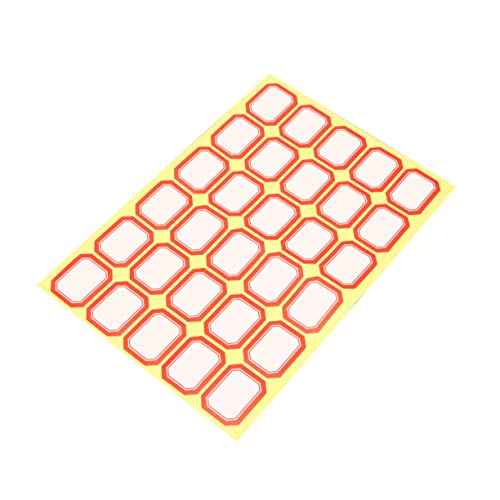 FUNOMOCYA 10 Blatt Namensaufkleber Beschreiben Sie Benutzerdefinierte Kleine Etiketten Produkt Bürobeschriftung Namensetiketten Klebepapier Organisation Personalisierte Schule von FUNOMOCYA