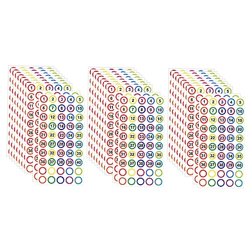 FUNOMOCYA 10 Blatt Selbstklebende Zahlenaufkleber Kleine Nummern Sticker Für Markieren Zählen Basteln Und Organisation FUNOMOCYA 10 Blatt Selbstklebende Zahlenaufkleber Kleine Nummern Sticker Für Markieren Zählen Basteln Und Organisation von FUNOMOCYA
