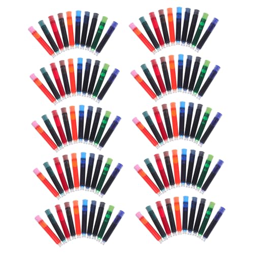 FUNOMOCYA 10 Boxen Austauschbare Tintenkapseln Füller Tinten wechselbar Füllfederhalter Zubehör Ersatzpatronen Tintennachfüllungen für Schulen Tintenpatronen für Stifte Stifttinte Plastik FUNOMOCYA 10 Boxen Austauschbare Tintenkapseln Füller Tinten wechselbar Füllfederhalter Zubehör Ersatzpatronen Tintennachfüllungen für Schulen Tintenpatronen für Stifte Stifttinte Plastik von FUNOMOCYA