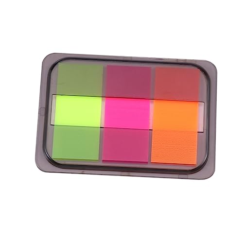 FUNOMOCYA 10 Packungen Auszugsaufkleber Etikett Neon-Klebestreifen Neon-Tabs Haustiernotizen klebrige Neonnotizen farbige Seitenmarkierungen FUNOMOCYA 10 Packungen Auszugsaufkleber Etikett Neon-Klebestreifen Neon-Tabs Haustiernotizen klebrige Neonnotizen farbige Seitenmarkierungen von FUNOMOCYA