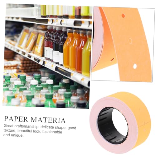 FUNOMOCYA 10 Rollen Einreihiges Preisschild etikettenpapier Selbstklebend für Preisauszeichner Bedruckbar Gute Haftung Schnelltrocknend für Supermarkt Einzelhandel Geschäftsauszeichnung FUNOMOCYA 10 Rollen Einreihiges Preisschild etikettenpapier Selbstklebend für Preisauszeichner Bedruckbar Gute Haftung Schnelltrocknend für Supermarkt Einzelhandel Geschäftsauszeichnung von FUNOMOCYA