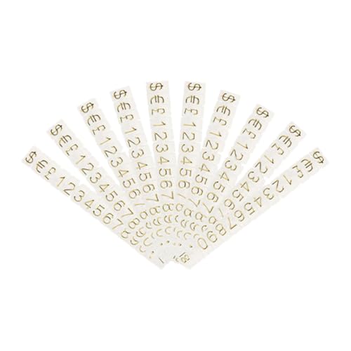 FUNOMOCYA 10 Saiten Teiliges Preisschild Transparentem Würfel design mit Weißen Zahlen Vielseitig Einsetzbar für Schmuck Obst Gemüse Kleidung und Kleine Waren Klare Preiskennzeichnung für FUNOMOCYA 10 Saiten Teiliges Preisschild Transparentem Würfel design mit Weißen Zahlen Vielseitig Einsetzbar für Schmuck Obst Gemüse Kleidung und Kleine Waren Klare Preiskennzeichnung für von FUNOMOCYA