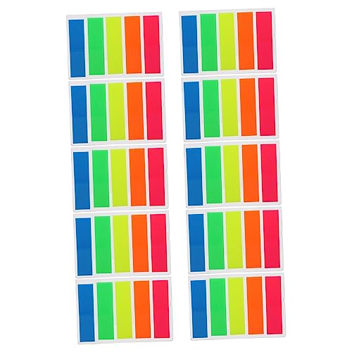 FUNOMOCYA 10 Sets Bunter Index Sticker Selbstklebend Selbstklebend Selbstklebend Selbstklebend Selbstklebend Selbstklebend Selbstklebend Selbstklebend Selbstklebend Selbstklebend von FUNOMOCYA