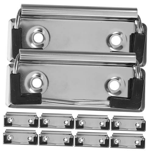 FUNOMOCYA 10 Stück Klemmbrett Clips für Büro und Schule Montierbare Dokumentenklammern mit Starkem Halt zur Organisation von Unterlagen Berichten und Notizen FUNOMOCYA 10 Stück Klemmbrett Clips für Büro und Schule Montierbare Dokumentenklammern mit Starkem Halt zur Organisation von Unterlagen Berichten und Notizen von FUNOMOCYA