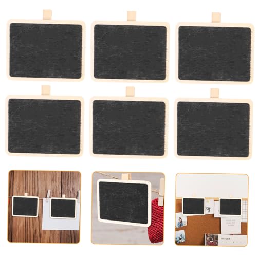FUNOMOCYA 10 Stück Kreative Mini Nachrichten Board Clips Kleine Tafeln aus Holz für Fotos Notizen und DIY Projekte für Büro und Zuhause FUNOMOCYA 10 Stück Kreative Mini Nachrichten Board Clips Kleine Tafeln aus Holz für Fotos Notizen und DIY Projekte für Büro und Zuhause von FUNOMOCYA