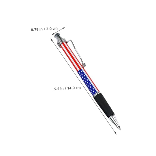 FUNOMOCYA 10 Stück Kugelschreiber Mit Flagge Personalisierte Stifte Schreibstift Versenkbare Kugelschreiberstifte Tintenstifte Schreibtischzubehör Büro Stift Glatter Kugelschreiber FUNOMOCYA 10 Stück Kugelschreiber Mit Flagge Personalisierte Stifte Schreibstift Versenkbare Kugelschreiberstifte Tintenstifte Schreibtischzubehör Büro Stift Glatter Kugelschreiber von FUNOMOCYA