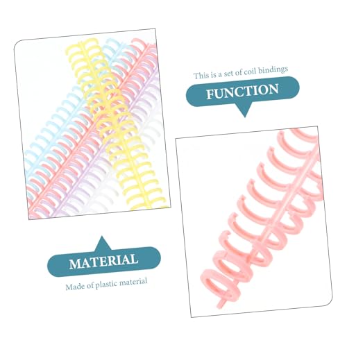 FUNOMOCYA 10 Stück Kunststoff Buchringe Loseblatt Binder Ringe mit Löchern für DIY Spiralbindung Vielseitige Ordnerzubehör in Pastellfarben Geeignet für Notizbücher Fotoalben Karteikarten FUNOMOCYA 10 Stück Kunststoff Buchringe Loseblatt Binder Ringe mit Löchern für DIY Spiralbindung Vielseitige Ordnerzubehör in Pastellfarben Geeignet für Notizbücher Fotoalben Karteikarten von FUNOMOCYA