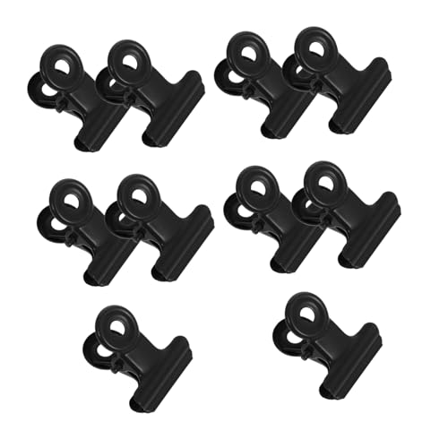 FUNOMOCYA 10 Stück Metall Clips Binder Clips für Dokumente Notizen und Scrapbooking Praktische Büroklammern für Zuhause Büro FUNOMOCYA 10 Stück Metall Clips Binder Clips für Dokumente Notizen und Scrapbooking Praktische Büroklammern für Zuhause Büro von FUNOMOCYA
