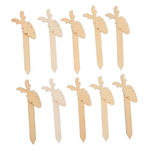 FUNOMOCYA 10 Stück Niedliche Ostern Lesezeichen aus Naturbelassenem Holz Unbehandelte Karotten-bastelstäbchen für Schüler und Lehrer Praktische DIY Seitenmarker für Bücher Notizbücher und FUNOMOCYA 10 Stück Niedliche Ostern Lesezeichen aus Naturbelassenem Holz Unbehandelte Karotten-bastelstäbchen für Schüler und Lehrer Praktische DIY Seitenmarker für Bücher Notizbücher und von FUNOMOCYA