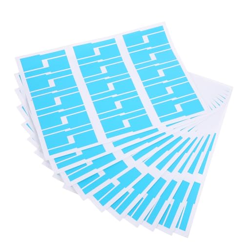 FUNOMOCYA 10 Stück Selbstklebende Netzwerkkabel Etiketten Blau Wasserfest Reißfest Ölbeständig Farbige Identifikationsaufkleber zur Kabelbeschriftung und Kabelorganisation für Büro und FUNOMOCYA 10 Stück Selbstklebende Netzwerkkabel Etiketten Blau Wasserfest Reißfest Ölbeständig Farbige Identifikationsaufkleber zur Kabelbeschriftung und Kabelorganisation für Büro und von FUNOMOCYA