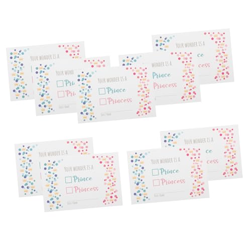 FUNOMOCYA 10 Stück Shower Karten Geschlecht Enthüllung Einladungen Hochwertige Papiertypen für Babyfeiern Jungen und Feiern FUNOMOCYA 10 Stück Shower Karten Geschlecht Enthüllung Einladungen Hochwertige Papiertypen für Babyfeiern Jungen und Feiern von FUNOMOCYA