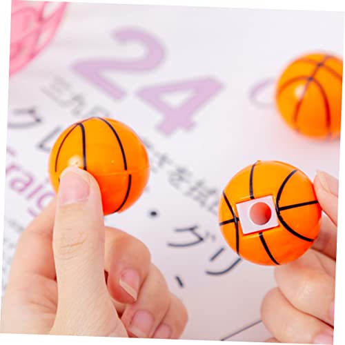FUNOMOCYA 10 Stück Teiliges Basketball Form Anspitzer Tragbar Manuell Leicht für Schüler Künstler Anfänger Schnelles Präzises Anspitzen von Stiften Handlich für Schule und Zuhause FUNOMOCYA 10 Stück Teiliges Basketball Form Anspitzer Tragbar Manuell Leicht für Schüler Künstler Anfänger Schnelles Präzises Anspitzen von Stiften Handlich für Schule und Zuhause von FUNOMOCYA