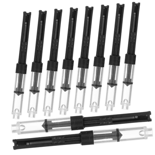 FUNOMOCYA 10 Stück Teiliges Füllfederhalter Tintenabsorber Konverter aus Kunststoff Leicht und Handlich Ergonomisch Gestaltet Geeignet für Standard-füllfederhalter Zubehör FUNOMOCYA 10 Stück Teiliges Füllfederhalter Tintenabsorber Konverter aus Kunststoff Leicht und Handlich Ergonomisch Gestaltet Geeignet für Standard-füllfederhalter Zubehör von FUNOMOCYA
