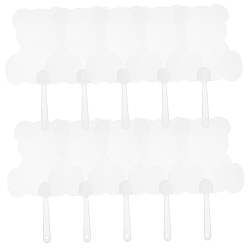 FUNOMOCYA 10 Stück Teiliges Transparente Handfächer Dicke Blanko Graffiti Fächer Bärform Diy und Zeichenfans Spielerisch für Vielseitig für Dekoration und Geschenkideen FUNOMOCYA 10 Stück Teiliges Transparente Handfächer Dicke Blanko Graffiti Fächer Bärform Diy und Zeichenfans Spielerisch für Vielseitig für Dekoration und Geschenkideen von FUNOMOCYA