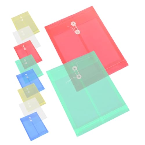 FUNOMOCYA 10 Stück Teiliges Transparente PP Dokumentenmappe mit Verschluss Wasserdichter Aktenordner für Büro Schule und Reisen zur Dokumentenorganisation und Aufbewahrung FUNOMOCYA 10 Stück Teiliges Transparente PP Dokumentenmappe mit Verschluss Wasserdichter Aktenordner für Büro Schule und Reisen zur Dokumentenorganisation und Aufbewahrung von FUNOMOCYA