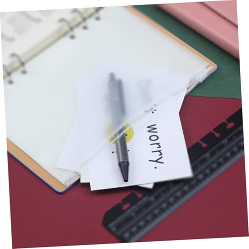 FUNOMOCYA 10 Stück Teiliges Transparente PVC Zip Beutel mit Löchern für Lose Wasserdichte Dokumententaschen Organizer für Notizbücher und Aufbewahrung von Quittungen und Fotos FUNOMOCYA 10 Stück Teiliges Transparente PVC Zip Beutel mit Löchern für Lose Wasserdichte Dokumententaschen Organizer für Notizbücher und Aufbewahrung von Quittungen und Fotos von FUNOMOCYA
