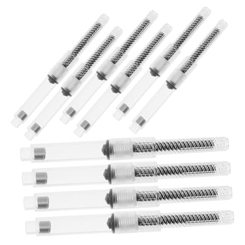 FUNOMOCYA 10 Stück Tintenabsorber wieder auffüllbar Schreiben Füller Tinte Füllfederhalter kartuschen ink Absorber für Füllfederhalter Hilfsabsorber für Stifttinte Plastik Weiß FUNOMOCYA 10 Stück Tintenabsorber wieder auffüllbar Schreiben Füller Tinte Füllfederhalter kartuschen ink Absorber für Füllfederhalter Hilfsabsorber für Stifttinte Plastik Weiß von FUNOMOCYA