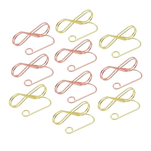 FUNOMOCYA 10 Stück Tischkartenhalter Clips aus Elegante Fotohalter für Menükarten Notizen und Tischschilder für Hochzeiten und Partys und Roségold FUNOMOCYA 10 Stück Tischkartenhalter Clips aus Elegante Fotohalter für Menükarten Notizen und Tischschilder für Hochzeiten und Partys und Roségold von FUNOMOCYA