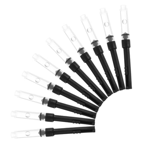 FUNOMOCYA 10 Stück Zubehör Für Tintenstifte Füllfederhalter-kit Brunnenstift -tintenfüller Matrosen-füllfederhalter Nachfüllungen Tinte Nachfüllen Ersatz Tintenabsorber Plastik Black von FUNOMOCYA