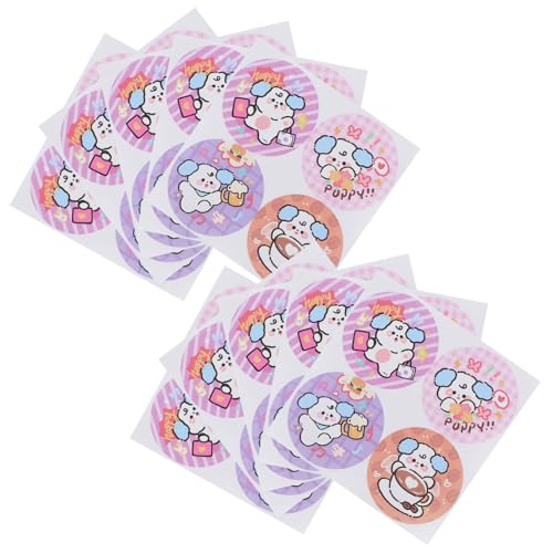 FUNOMOCYA 100 Blatt Hundemotiv Aufkleber Selbstklebende Etiketten für Backwaren Diy Projekte für Scrapbooking und Gestaltung FUNOMOCYA 100 Blatt Hundemotiv Aufkleber Selbstklebende Etiketten für Backwaren Diy Projekte für Scrapbooking und Gestaltung von FUNOMOCYA