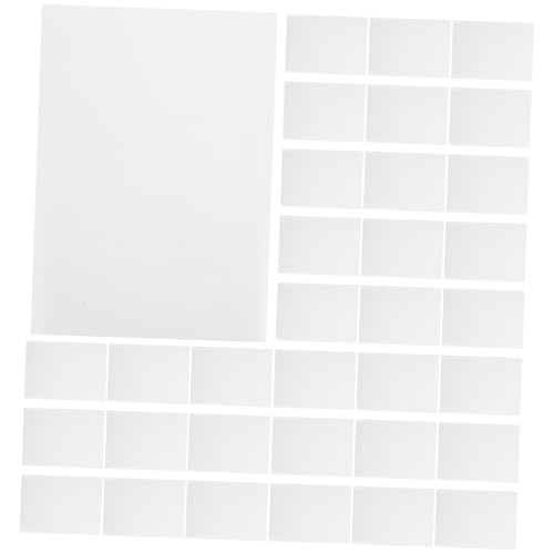 FUNOMOCYA 100 Blatt Selbstklebendes Fotopapier Glänzend Hochwertige Sticker Papier Bedrucken Schnelltrocknend Für Tintenstrahldrucker Hobby Basteln Fotos Drucken von FUNOMOCYA
