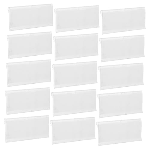 FUNOMOCYA 100 Sätze Transparente Kunststoff Drahtregal Preisschildhalter Mit Einlagen Preisetiketten Organizer Für Einzelhandel Supermarkt Raumoptimierung Stabilität FUNOMOCYA 100 Sätze Transparente Kunststoff Drahtregal Preisschildhalter Mit Einlagen Preisetiketten Organizer Für Einzelhandel Supermarkt Raumoptimierung Stabilität von FUNOMOCYA