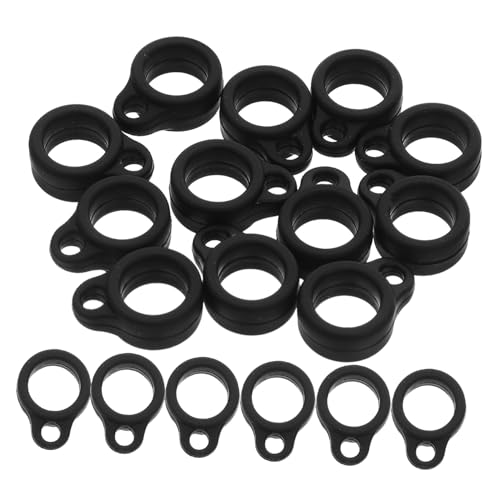 FUNOMOCYA 100 Stück Anti-lost Silikonringe Flexibel Schwarz Elastische Haltebänder mit Handschlaufe Vielseitig für Schlüssel Becher Schmuck und Kleine Geräte Rutschfeste Silikonringe mit FUNOMOCYA 100 Stück Anti-lost Silikonringe Flexibel Schwarz Elastische Haltebänder mit Handschlaufe Vielseitig für Schlüssel Becher Schmuck und Kleine Geräte Rutschfeste Silikonringe mit von FUNOMOCYA