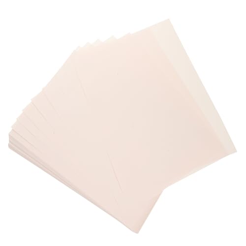 FUNOMOCYA 100 Stück Blätter Papier Heizband Für Die Sublimation Rosa T Shirt Druckpapiere T Shirt Transferpapiere Pergamentpapier von FUNOMOCYA
