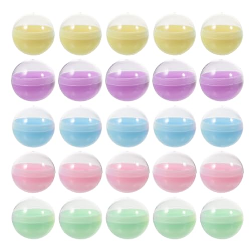 FUNOMOCYA 100 Stück Füllbare Kunststoffkugeln für Automaten Halbrunde Durchsichtige Baubles für Kaugummiautomaten für Diy Projekte und Partygeschenke FUNOMOCYA 100 Stück Füllbare Kunststoffkugeln für Automaten Halbrunde Durchsichtige Baubles für Kaugummiautomaten für Diy Projekte und Partygeschenke von FUNOMOCYA