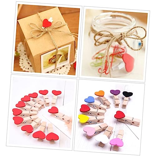 FUNOMOCYA 100 Stück Hölzernes Foto Lesezeichen-memo-clip Fotoclips Schöner Fruchtclip Lesezeichenclips Aus Holz Fotostifte Rot Bambus FUNOMOCYA 100 Stück Hölzernes Foto Lesezeichen-memo-clip Fotoclips Schöner Fruchtclip Lesezeichenclips Aus Holz Fotostifte Rot Bambus von FUNOMOCYA