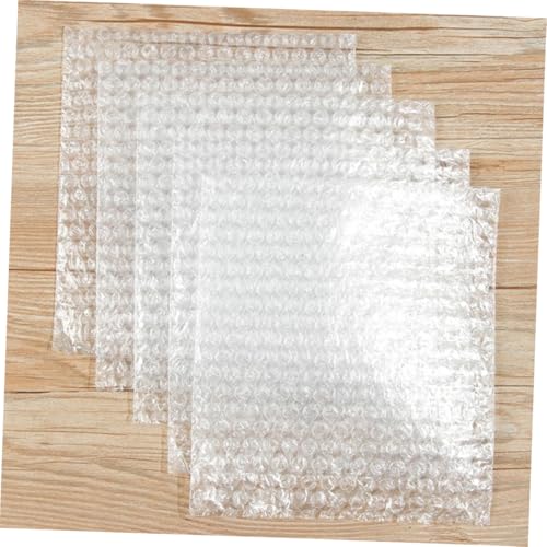 FUNOMOCYA 100 Stück Luftpolster Versandtaschen Selbstklebend Stoßfest für Schmuckverpackung Kleine Unternehmen Verpackungsmaterial Leicht Reißfest Schützende Polstertaschen von FUNOMOCYA