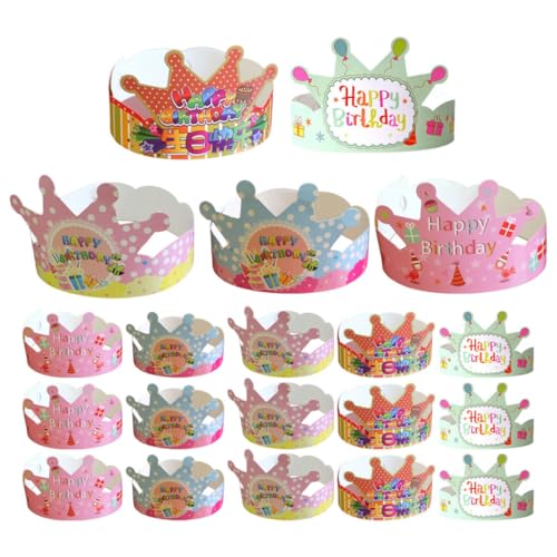 FUNOMOCYA 100 Stück Partyhüte für Kindergeburtstag Adorable Geburtstagsdekorationen Einfache Anwendung Foto Requisiten für Unvergessliche Feiern FUNOMOCYA 100 Stück Partyhüte für Kindergeburtstag Adorable Geburtstagsdekorationen Einfache Anwendung Foto Requisiten für Unvergessliche Feiern von FUNOMOCYA