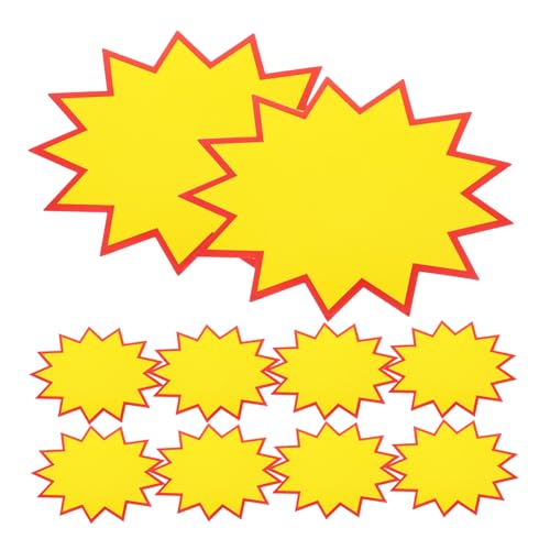 FUNOMOCYA 100 Stück Preisetiketten für Einzelhandel Blanko Preisschilder für Supermärkte und Geschäfte für Schnelle Preisanzeigen und Verkaufsförderung FUNOMOCYA 100 Stück Preisetiketten für Einzelhandel Blanko Preisschilder für Supermärkte und Geschäfte für Schnelle Preisanzeigen und Verkaufsförderung von FUNOMOCYA