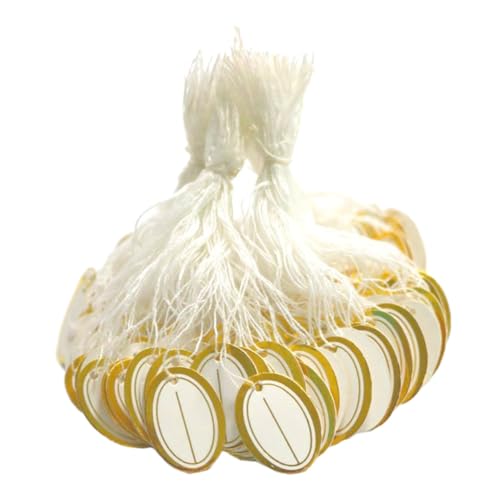 FUNOMOCYA 100 Stück Preisschild Tag Etiketten Ringanzeige Tag -Aufkleber Tags mit Draht hängend tags geschenkeanhänger Schmuckanhänger aus Papier Preisschilder markieren Schmucketikett FUNOMOCYA 100 Stück Preisschild Tag Etiketten Ringanzeige Tag -Aufkleber Tags mit Draht hängend tags geschenkeanhänger Schmuckanhänger aus Papier Preisschilder markieren Schmucketikett von FUNOMOCYA