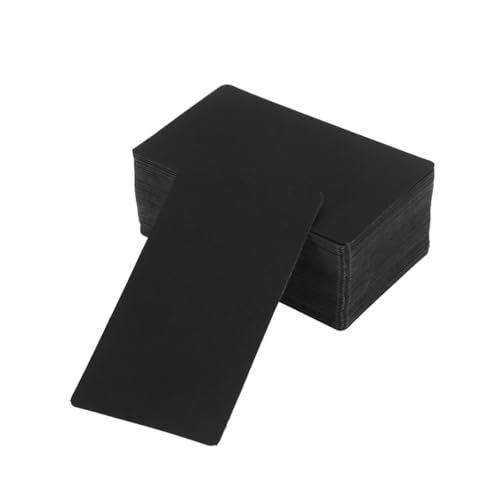 FUNOMOCYA 100 Stück Retro Kraftpapier Memo Pads ca DIY Blanko Grußkarten zum Selbstgestalten Vintage Stil Schwarze Karteikarten für Handgeschriebene Nachrichten und Kreative Graffiti zum FUNOMOCYA 100 Stück Retro Kraftpapier Memo Pads ca DIY Blanko Grußkarten zum Selbstgestalten Vintage Stil Schwarze Karteikarten für Handgeschriebene Nachrichten und Kreative Graffiti zum von FUNOMOCYA