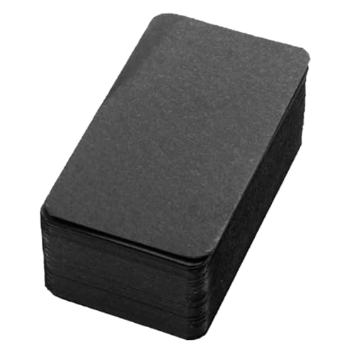 FUNOMOCYA 100 Stück Schwarze Blanko Karteikarten aus Karton Vielseitige Lernkarten zum Vokabeltraining und Schreiben Praktische Mini Karten für Schule Büro und DIY Projekte zum Üben von FUNOMOCYA 100 Stück Schwarze Blanko Karteikarten aus Karton Vielseitige Lernkarten zum Vokabeltraining und Schreiben Praktische Mini Karten für Schule Büro und DIY Projekte zum Üben von von FUNOMOCYA