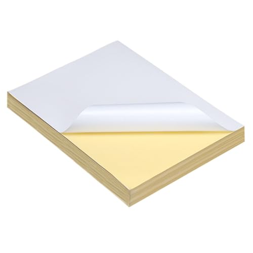 FUNOMOCYA 100 Stück Selbstklebendes Etikettenpapier Glänzend für und Tintenstrahldrucker Bedruckbar Leicht Ablösbar Geeignet für Büro Schule und Heimgebrauch FUNOMOCYA 100 Stück Selbstklebendes Etikettenpapier Glänzend für und Tintenstrahldrucker Bedruckbar Leicht Ablösbar Geeignet für Büro Schule und Heimgebrauch von FUNOMOCYA