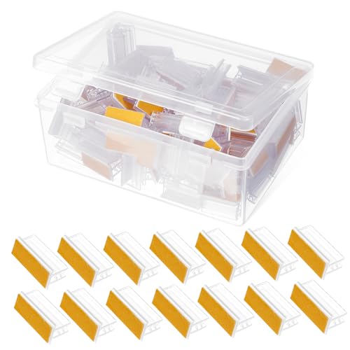 FUNOMOCYA 100 Stück Sneeze Guard Halter Selbstklebend Preisschild Clips für Tische Namensschild und Kartenhalter für Geschäfte und Veranstaltungen FUNOMOCYA 100 Stück Sneeze Guard Halter Selbstklebend Preisschild Clips für Tische Namensschild und Kartenhalter für Geschäfte und Veranstaltungen von FUNOMOCYA