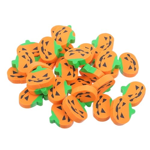 FUNOMOCYA 100 Stück Süße Cartoon Kürbis Radierer für Schulpreise Goody Bag Füller für Halloween Süßes oder Saures und Schulbedarf FUNOMOCYA 100 Stück Süße Cartoon Kürbis Radierer für Schulpreise Goody Bag Füller für Halloween Süßes oder Saures und Schulbedarf von FUNOMOCYA