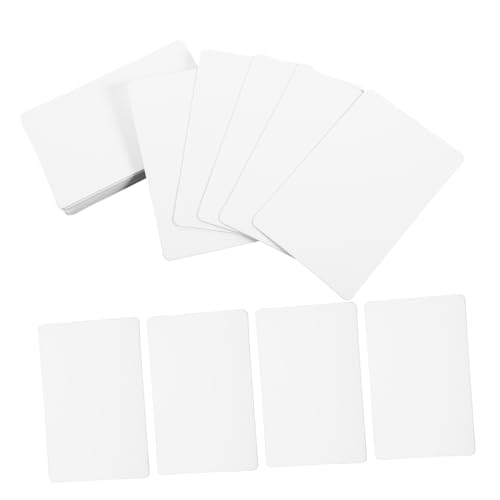 FUNOMOCYA 100 Stück Weiße PVC Blanko Visitenkarten zum Beschriften Bedruckbar Beidseitig Blanko für und Geschenkanhänger DIY Bastelbedarf Kleine Karten für Kreative Notizen FUNOMOCYA 100 Stück Weiße PVC Blanko Visitenkarten zum Beschriften Bedruckbar Beidseitig Blanko für und Geschenkanhänger DIY Bastelbedarf Kleine Karten für Kreative Notizen von FUNOMOCYA