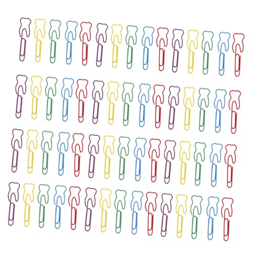 FUNOMOCYA 100 Stück Zahnförmige Büroklammern aus Eisen Bunte Mini Paper Clamps für Organisation und Basteln Pastellfarbene Niedliche Papierklammern für Notizen und Lesezeichen FUNOMOCYA 100 Stück Zahnförmige Büroklammern aus Eisen Bunte Mini Paper Clamps für Organisation und Basteln Pastellfarbene Niedliche Papierklammern für Notizen und Lesezeichen von FUNOMOCYA