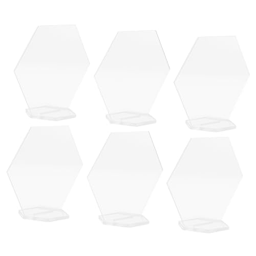 FUNOMOCYA 10Sätze Sechseckige Acrylschilder für Hochzeitstische Leere Platzkarten Wiederverwendbare Tischkarten für Hochzeiten und Besondere Anlässe Tischdekoration FUNOMOCYA 10Sätze Sechseckige Acrylschilder für Hochzeitstische Leere Platzkarten Wiederverwendbare Tischkarten für Hochzeiten und Besondere Anlässe Tischdekoration von FUNOMOCYA