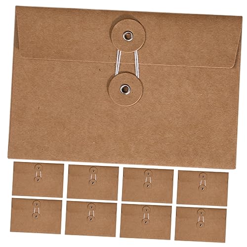 FUNOMOCYA 10Stücke Vintage Kraftpapier Umschläge Grußkarten Halter für Büro Einladungen Dokumente und Briefe Organisieren und Präsentieren von Karten FUNOMOCYA 10Stücke Vintage Kraftpapier Umschläge Grußkarten Halter für Büro Einladungen Dokumente und Briefe Organisieren und Präsentieren von Karten von FUNOMOCYA