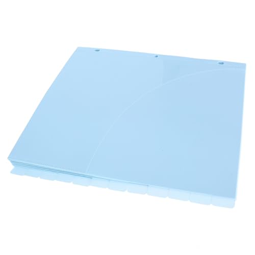 FUNOMOCYA 12 Stück Bindertaschen mit Löchern Transparente Dokumententaschen für Budgetplaner und Organizer für Notizen Fotos Belege und von FUNOMOCYA