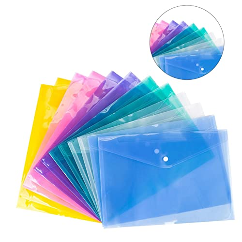 FUNOMOCYA 12 Stück Dokumententasche mit Schnappverschluss dokumententaschen wasserfeste dokumententasche Reißfeste Dokumententasche briefumschläge Dateiordner Aktenordner aus Papier Rosy FUNOMOCYA 12 Stück Dokumententasche mit Schnappverschluss dokumententaschen wasserfeste dokumententasche Reißfeste Dokumententasche briefumschläge Dateiordner Aktenordner aus Papier Rosy von FUNOMOCYA