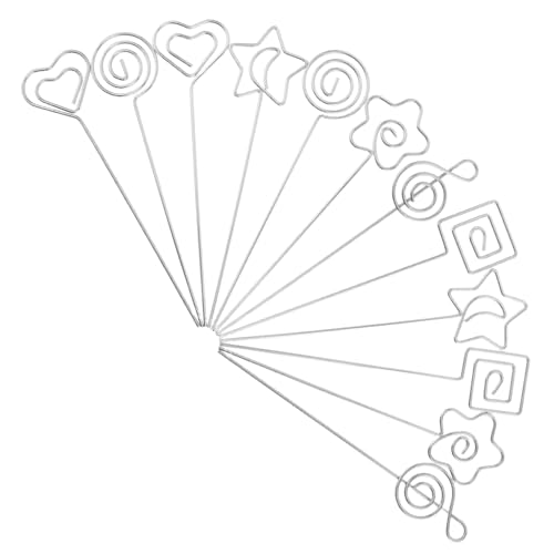 FUNOMOCYA 12 Stück Handgemachte Diy Notizclips für Büro und Zuhause Stilvolle Dokumenten Organizer für Fotos und Erinnerungen von FUNOMOCYA