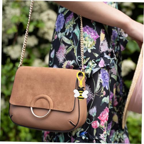 FUNOMOCYA 12 Stück Teiliges Bienen Schlüsselanhänger mit Niedlichem Bienen Anhänger Strapazierfähig und Modisch als Taschenanhänger für Rucksack Handtasche Partygeschenk Zufällige Farbe FUNOMOCYA 12 Stück Teiliges Bienen Schlüsselanhänger mit Niedlichem Bienen Anhänger Strapazierfähig und Modisch als Taschenanhänger für Rucksack Handtasche Partygeschenk Zufällige Farbe von FUNOMOCYA