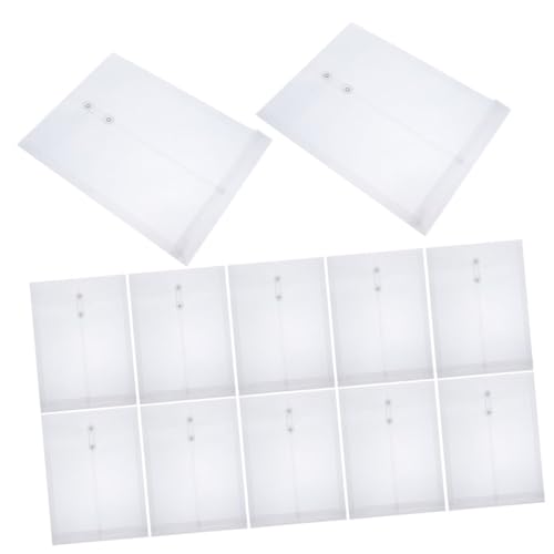FUNOMOCYA 12 Stück Teiliges Dokumentenmappe Transparente Wasserdichte Kunststoff Ordner mit Druckknopf Vielseitige Aufbewahrungstaschen für Rechnungen Belege und Büroorganisation FUNOMOCYA 12 Stück Teiliges Dokumentenmappe Transparente Wasserdichte Kunststoff Ordner mit Druckknopf Vielseitige Aufbewahrungstaschen für Rechnungen Belege und Büroorganisation von FUNOMOCYA
