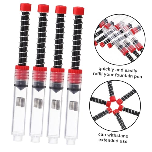 FUNOMOCYA 12 Stück Teiliges Federkonverter für Füllfederhalter Elastische Tintenabsorber zum Einfachen Nachfüllen von Flaschen tinte Langlebig und Präzise Gefertigt für Schreibgeräte FUNOMOCYA 12 Stück Teiliges Federkonverter für Füllfederhalter Elastische Tintenabsorber zum Einfachen Nachfüllen von Flaschen tinte Langlebig und Präzise Gefertigt für Schreibgeräte von FUNOMOCYA
